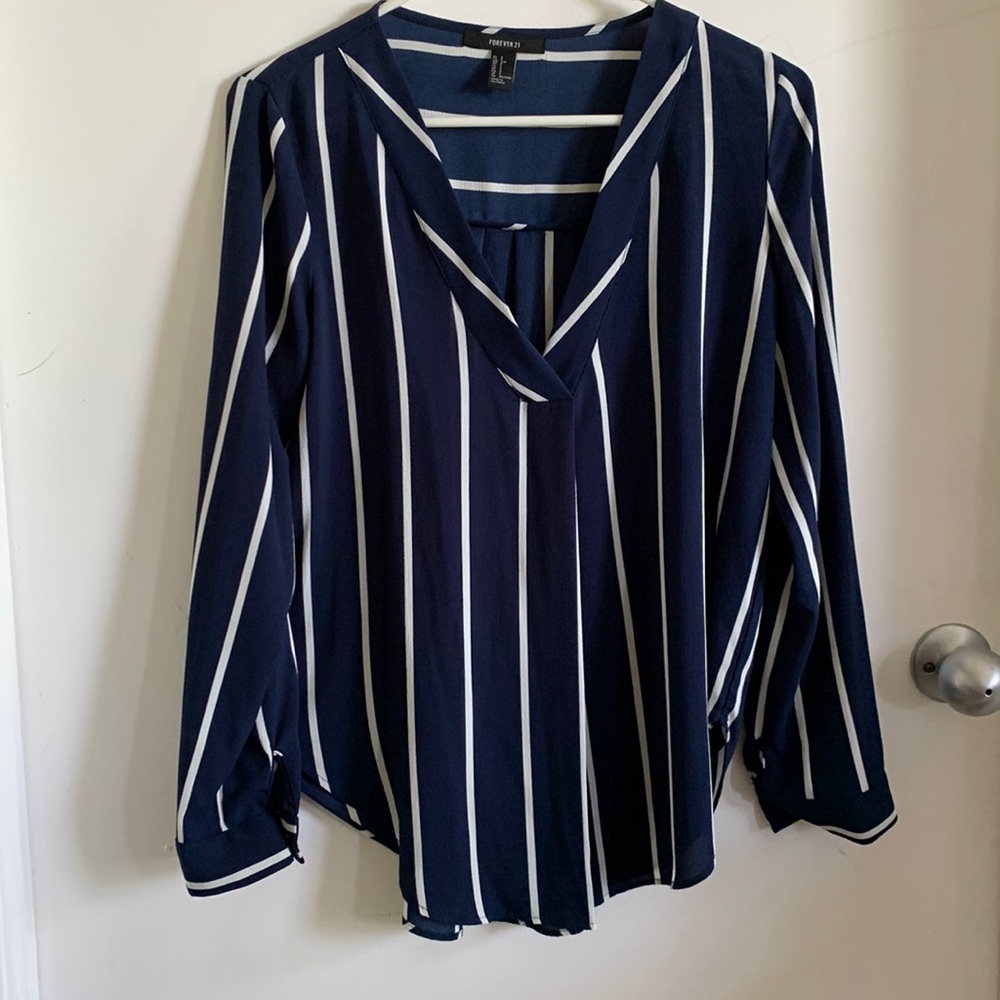 Blue blouse FOREVER 21 S/P
